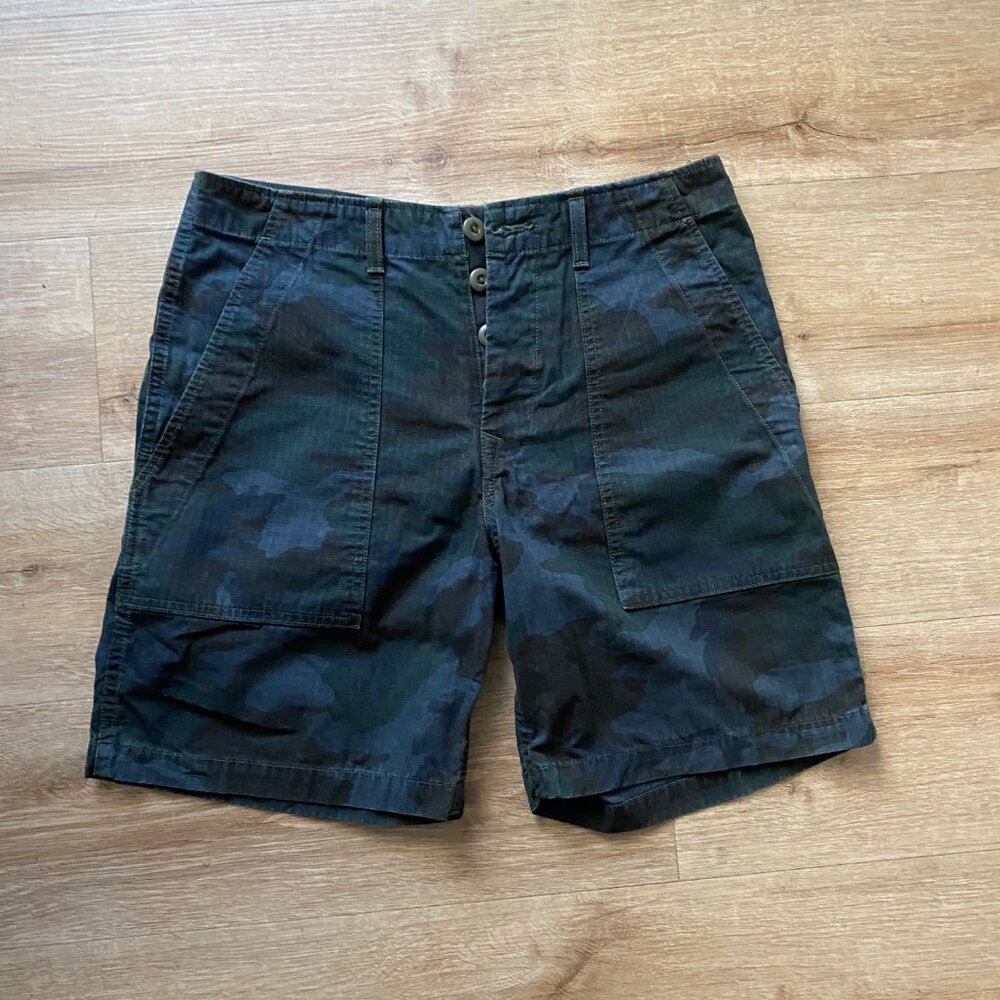 Imogene and Willie Army Camo Shorts